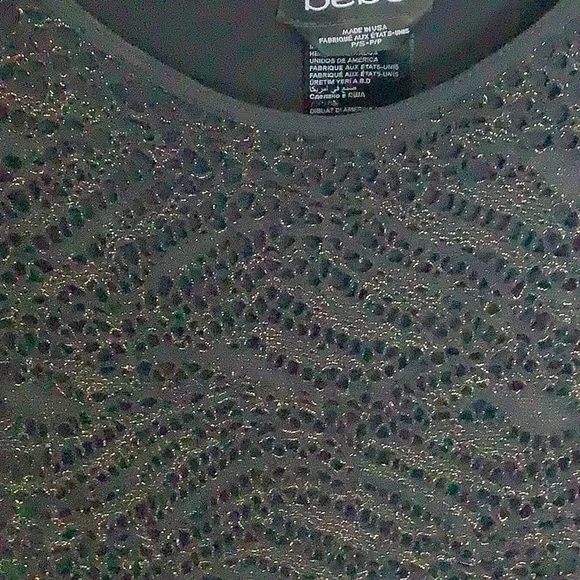 Bebe Black Lace Mini Dress - Picture 3 of 4